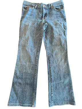 Jeans David Kahn Womens Lauren Boot Cut Blue Size 8 1433.6